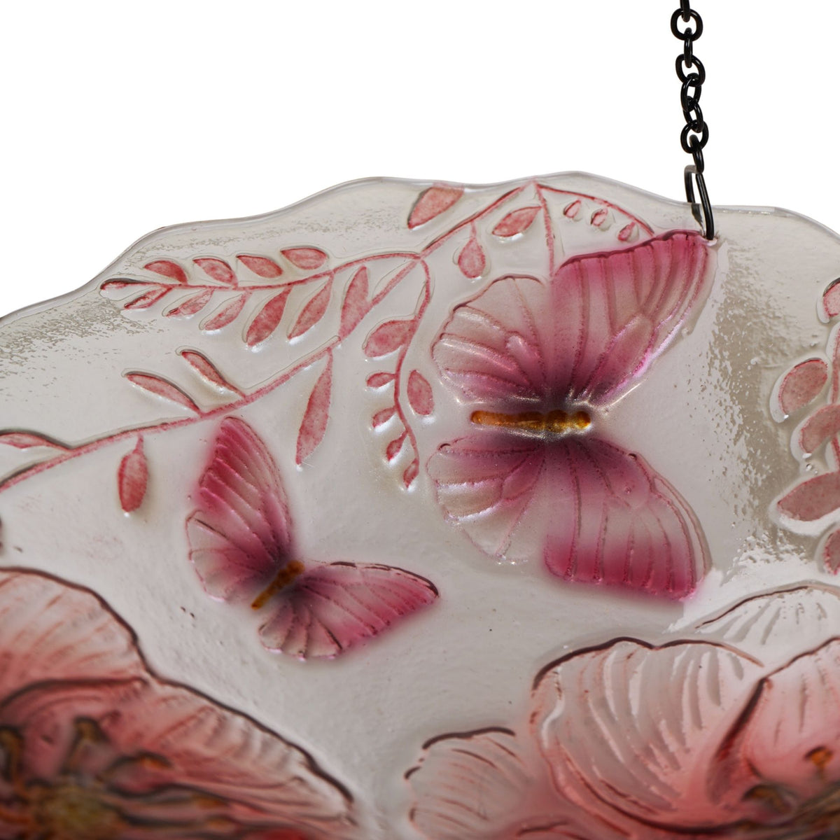 Country Living Hanging Bird Feeder 23cm - Butterfly