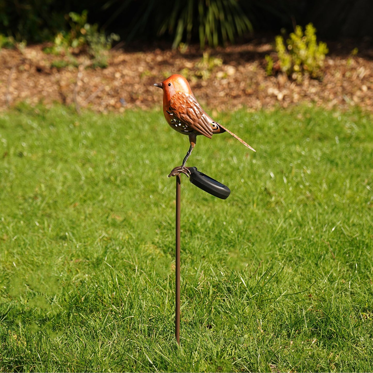 Country Living Solar Stake - Robin 63cm