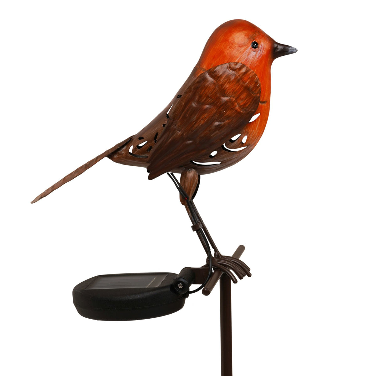 Country Living Solar Stake - Robin 63cm