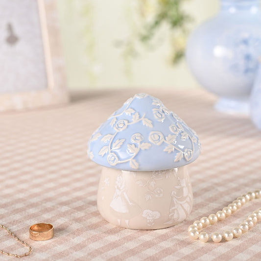 Disney Alice in Wonderland Mushroom Trinket Box