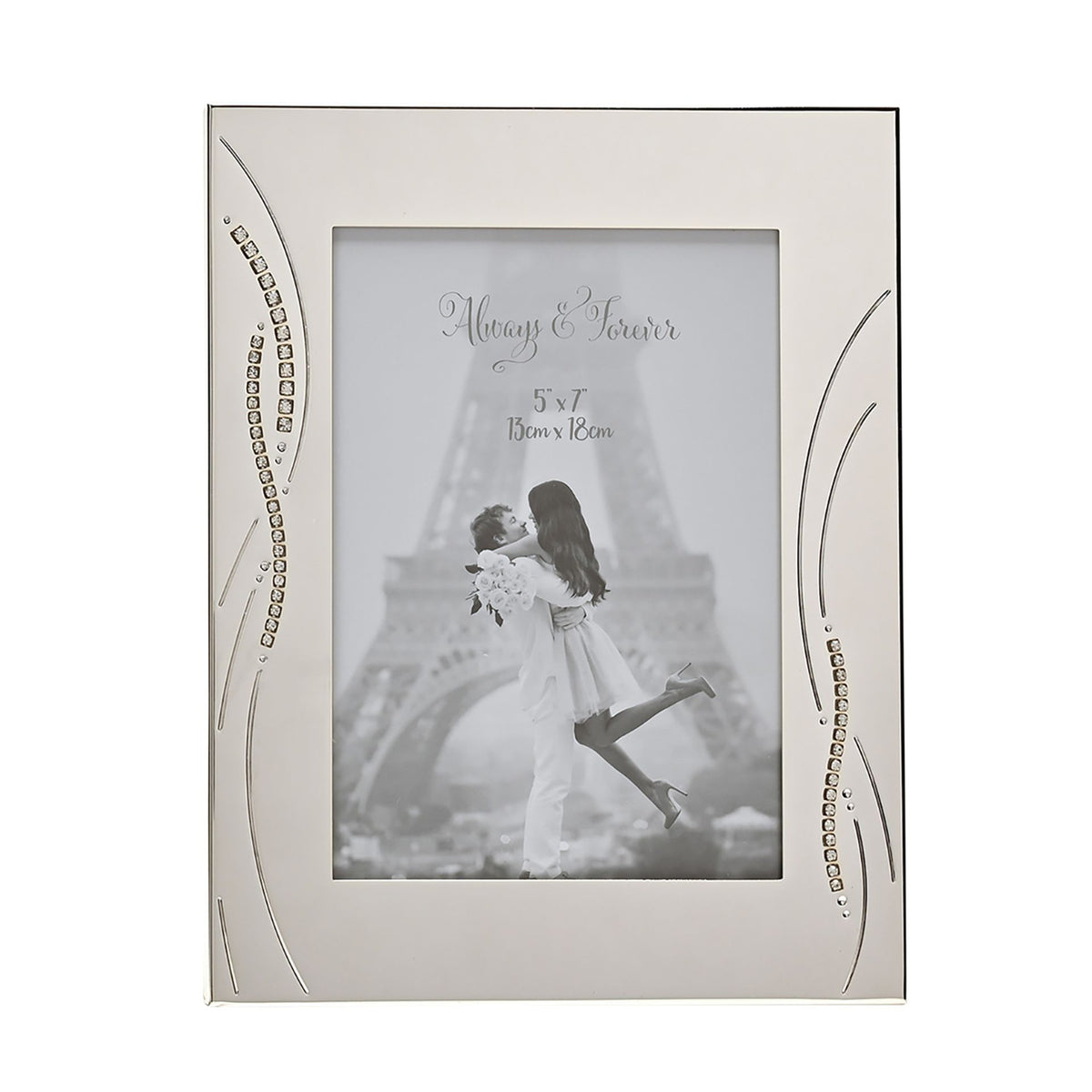 Celebrations Photo Frame with Cryst Reed Design 8x10