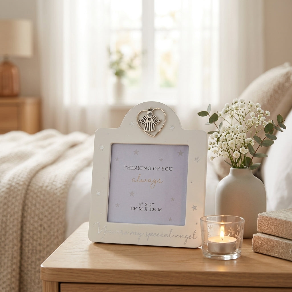 Thoughts of You Photo Frame 4" x 4" - Special Angel