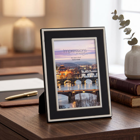 Juliana Silverplated Photo Frame - Plain 4" x 6"