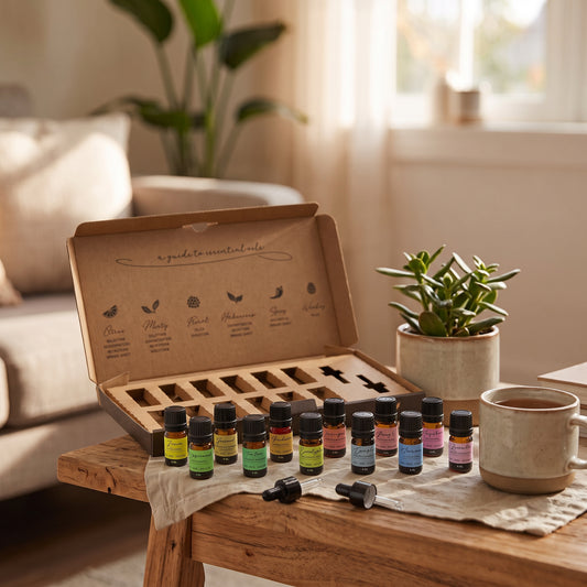 Aromatherapy Essential Oil Set - Starter Pack