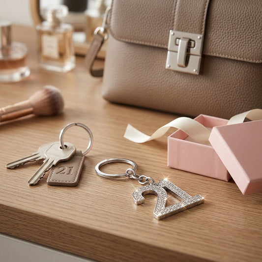 Milestones Crystal Keyring - 21