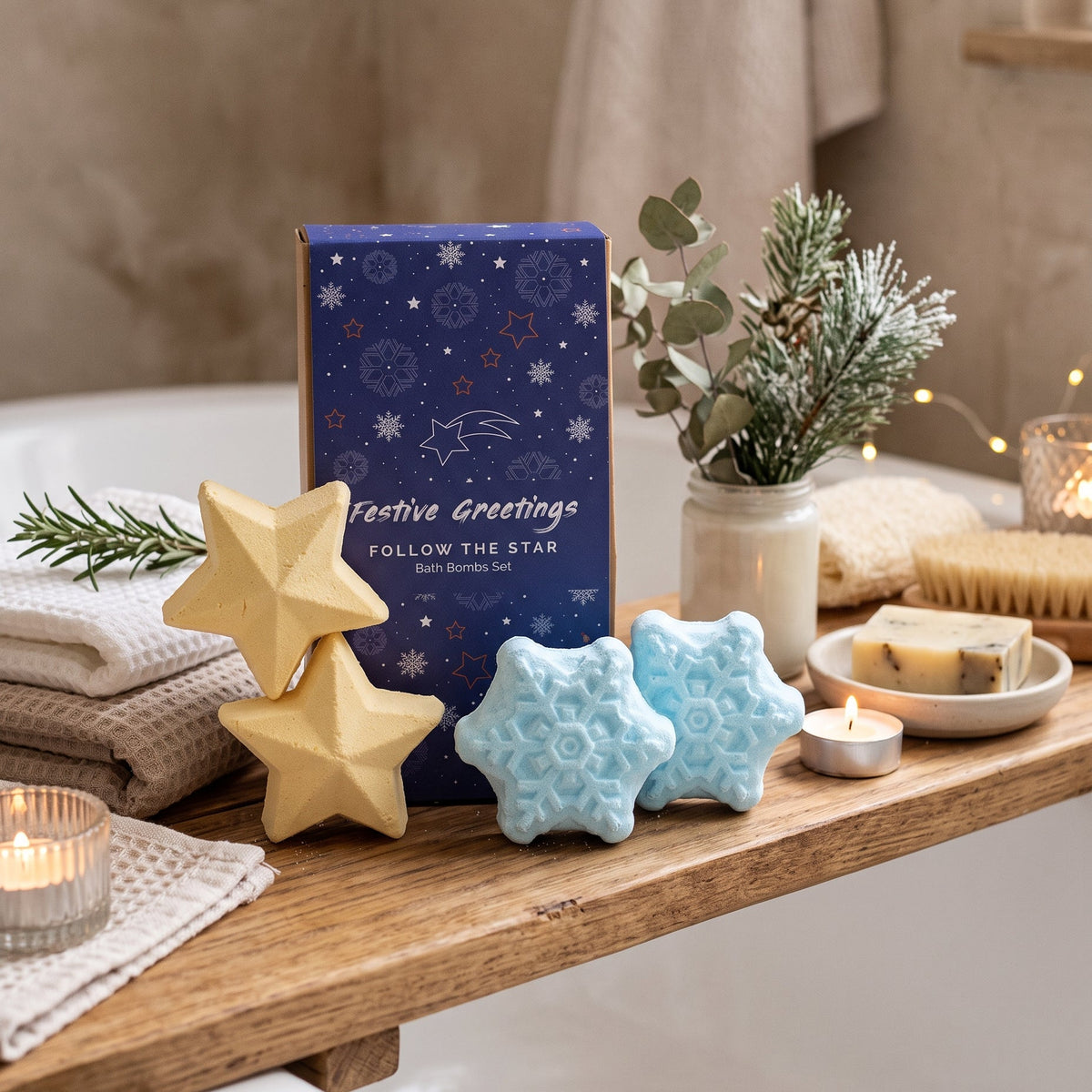 Follow the Star Christmas Bath Bomb Gift Pack