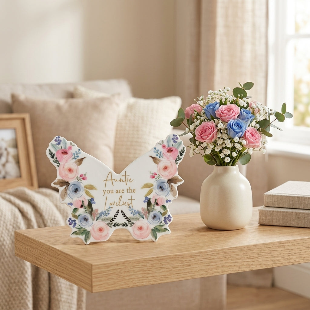 The Cottage Garden Mantel Butterfly - Auntie