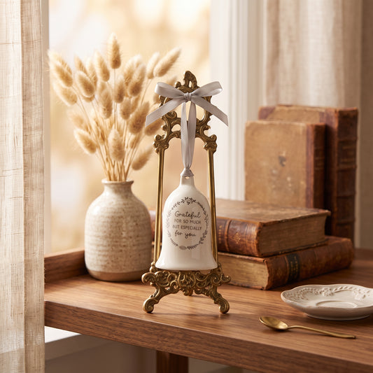 Moments Ceramic Bell - Grateful