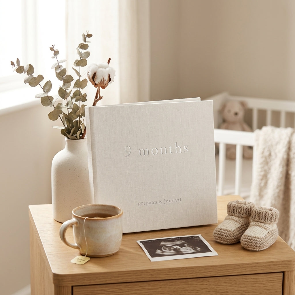 Bambino Linen Pregnancy Journal - 9 Months