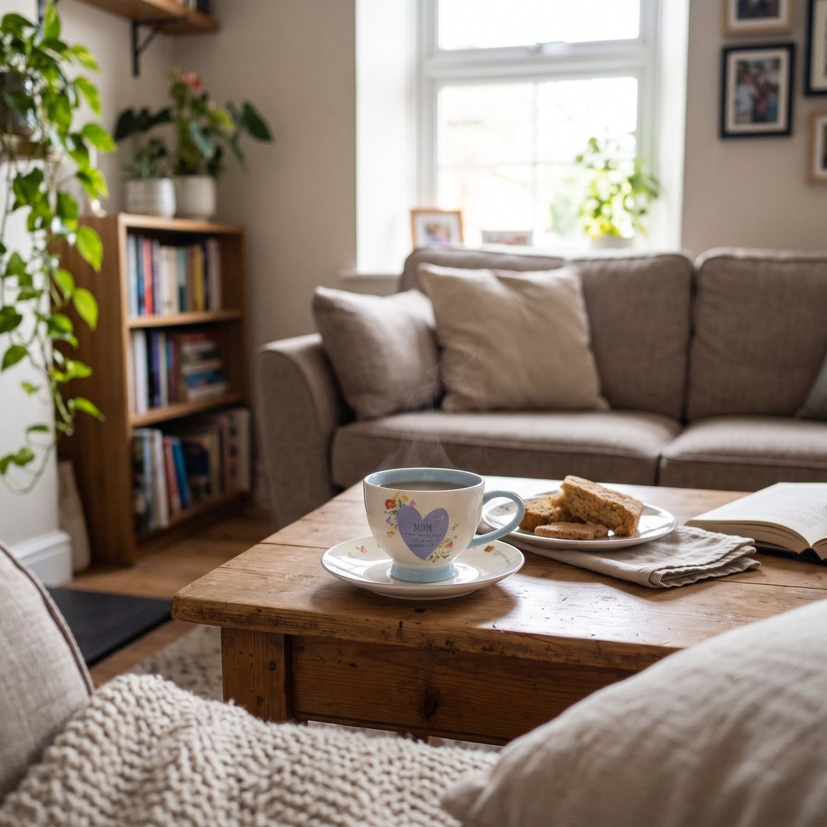 Love Life Cup & Saucer - Nan