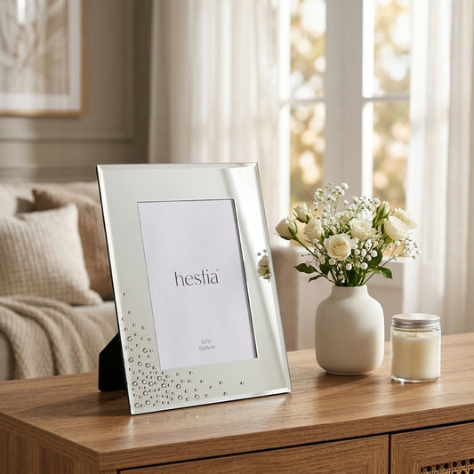 Hestia Scatter Diamante Photo Frame 5" x 7"