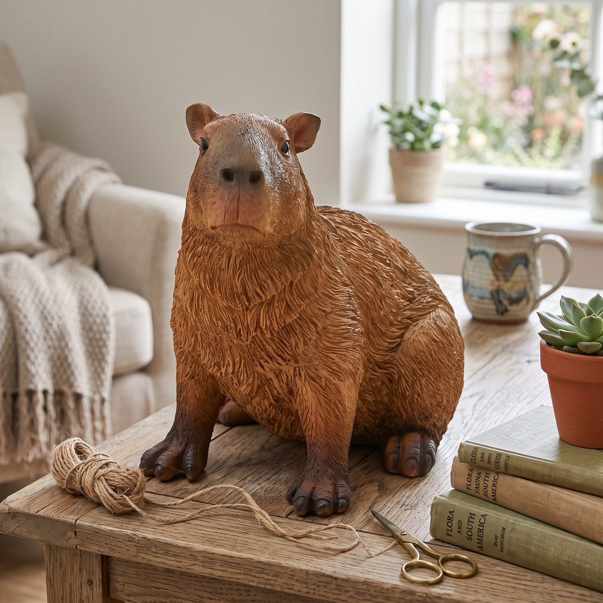 Naturecraft Capybara Sitting 13.5cm