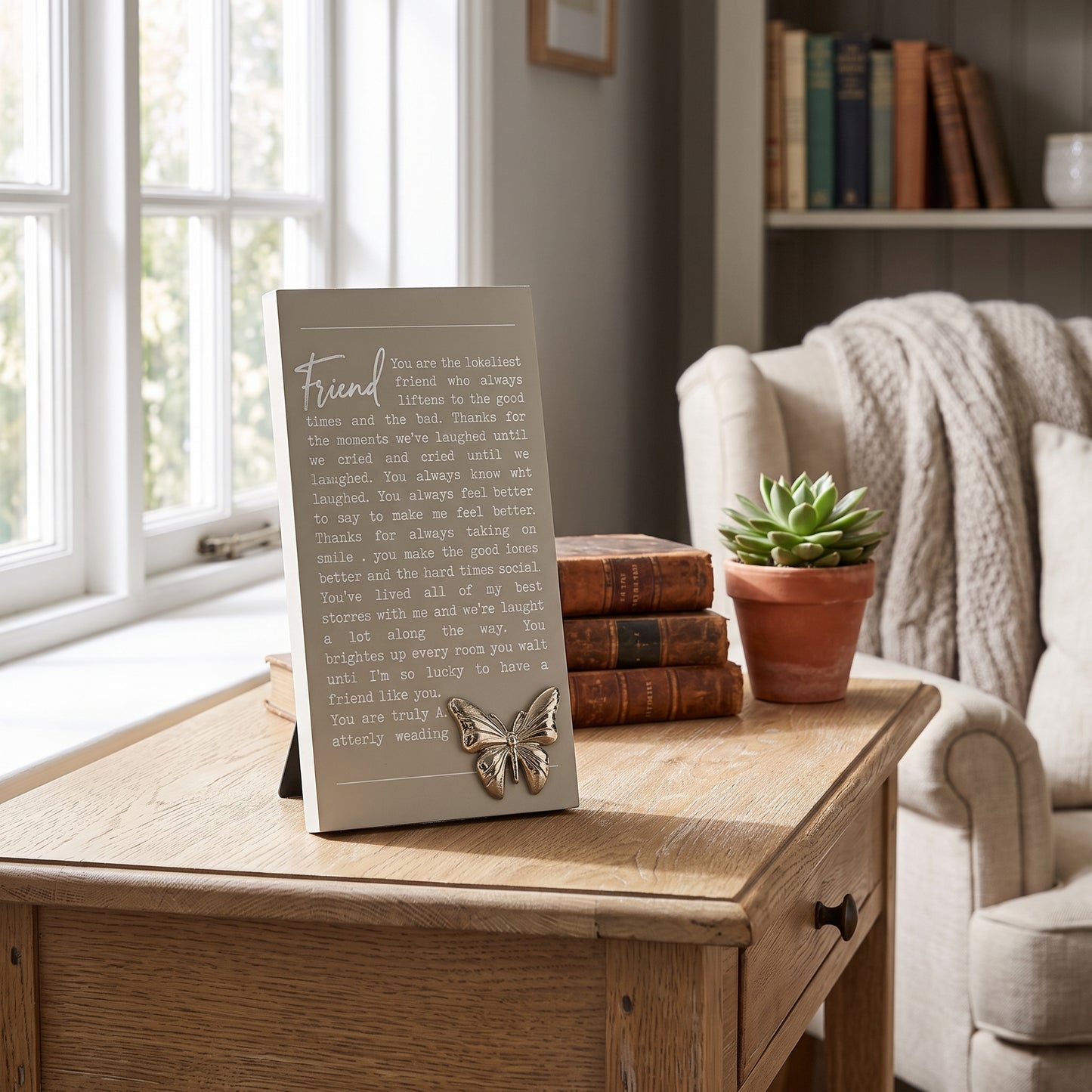 Moments Standing Plaque - Friend