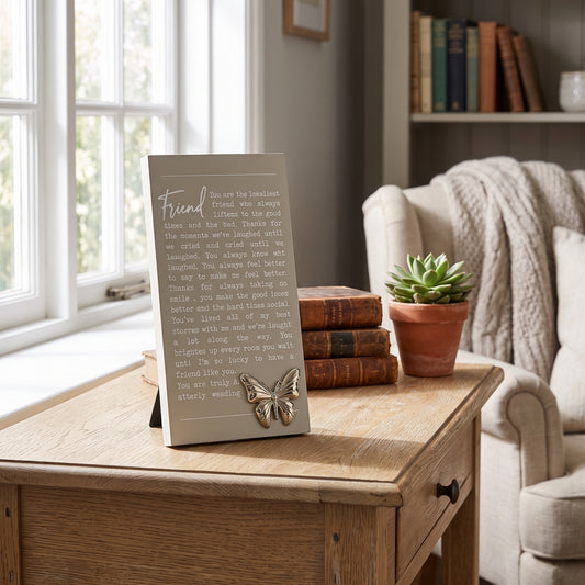Moments Standing Plaque - Friend