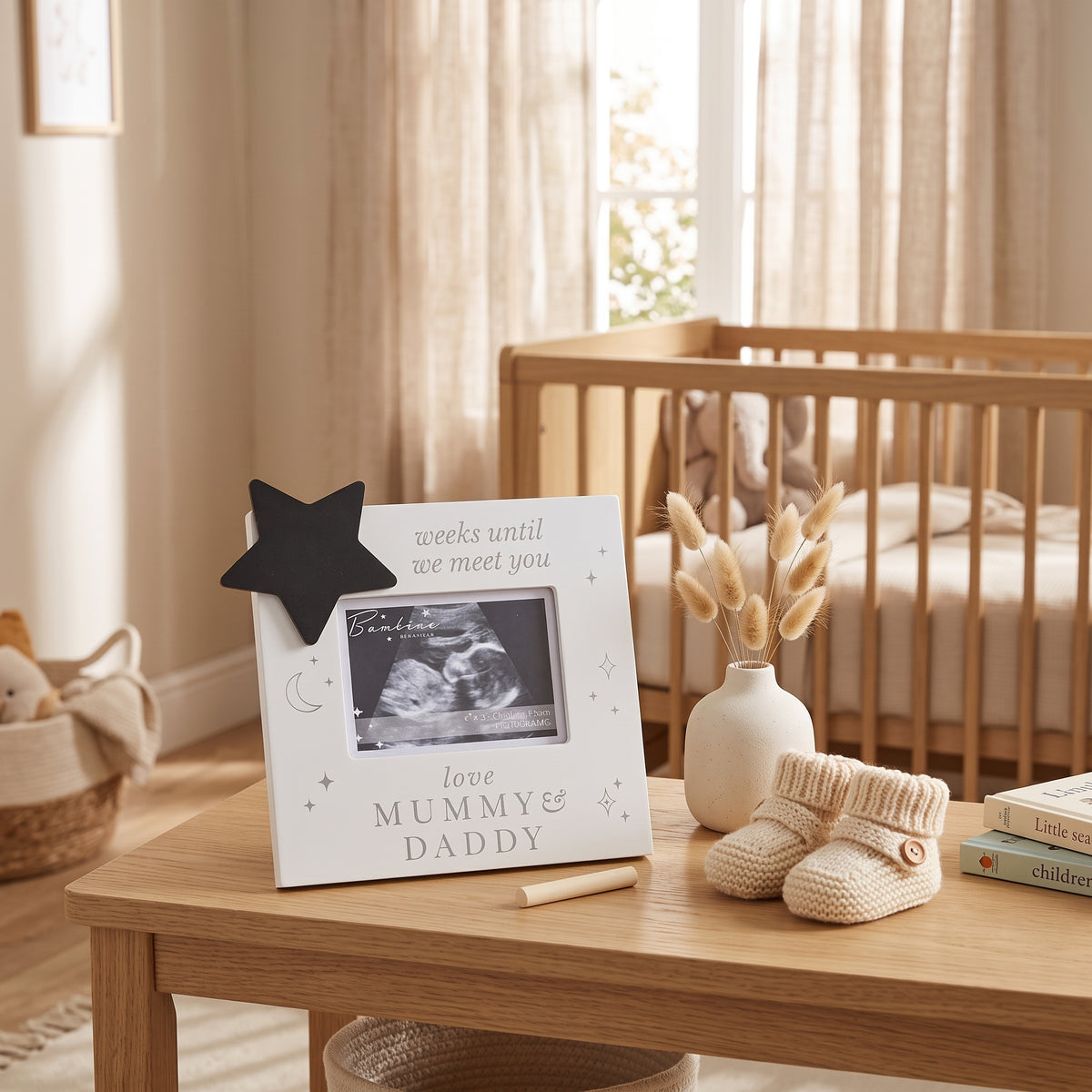 Bambino Countdown Scan Frame - Mummy & Daddy