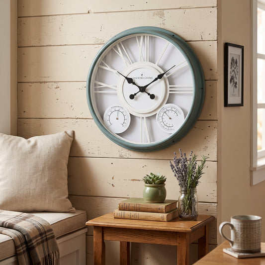 Country Living Garden Clock 18"