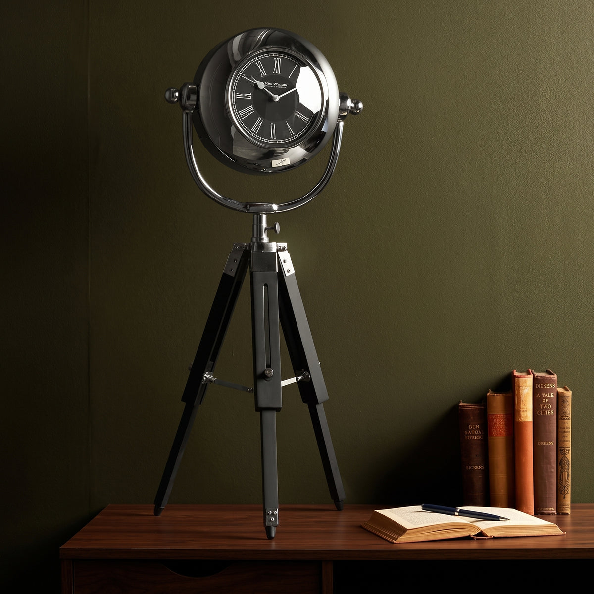 Wm.Widdop Tripod Clock