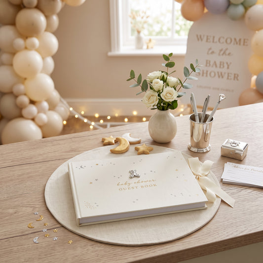 Bambino Little Star Baby Shower Guest Book