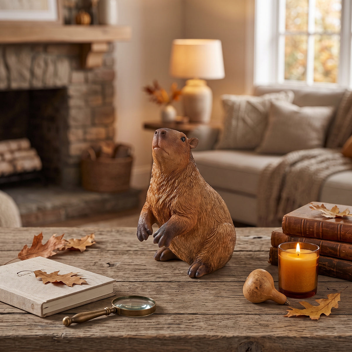 Naturecraft Capybara On Hind Legs 17cm