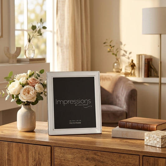 Silverplated Satin Plain Photoframe 8"x10"