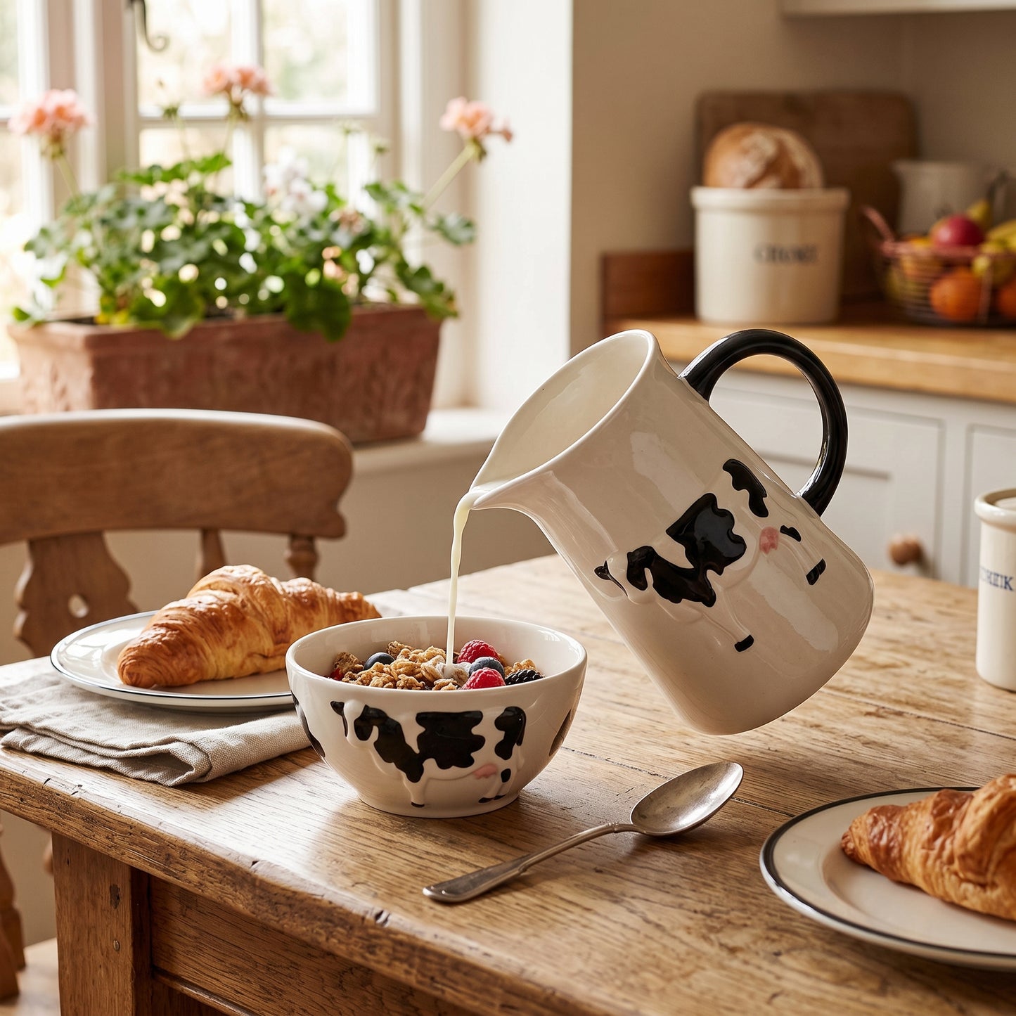 Country Living Cow Jug