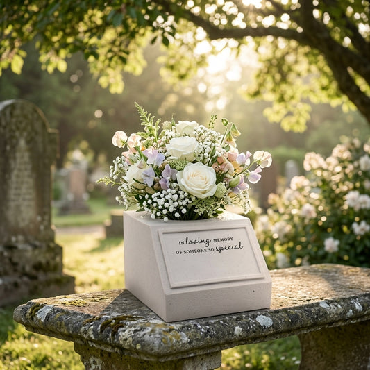 Thoughts of You Graveside Flower Pot - Someone Special
