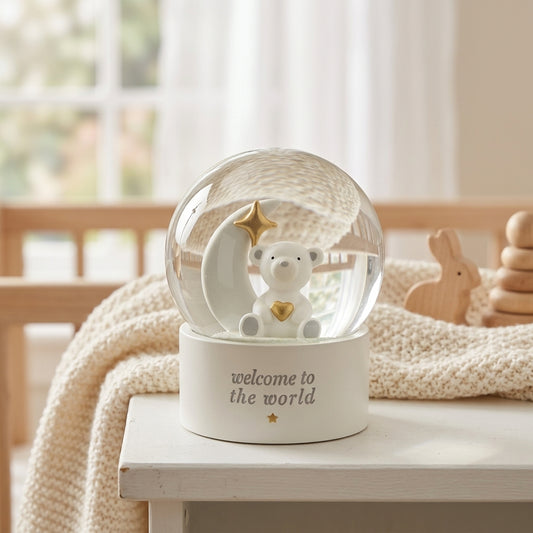 Bambino 'Welcome to the World' Water Globe