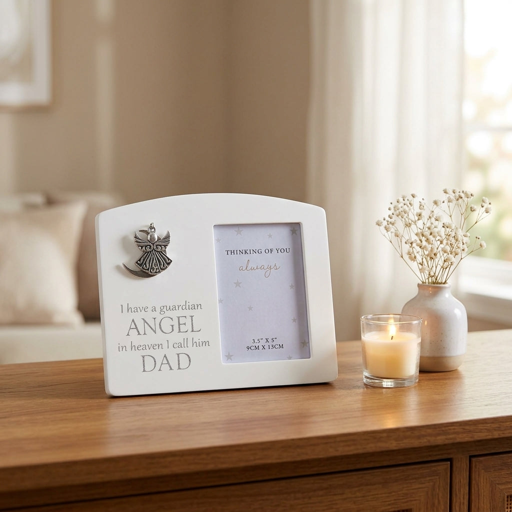 Thoughts of You Photo Frame 3.5" x 5" - Angel Called Dad