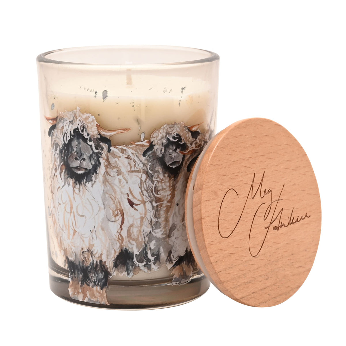 Meg Hawkins 250g Candle Sheep - Cashmere Wool