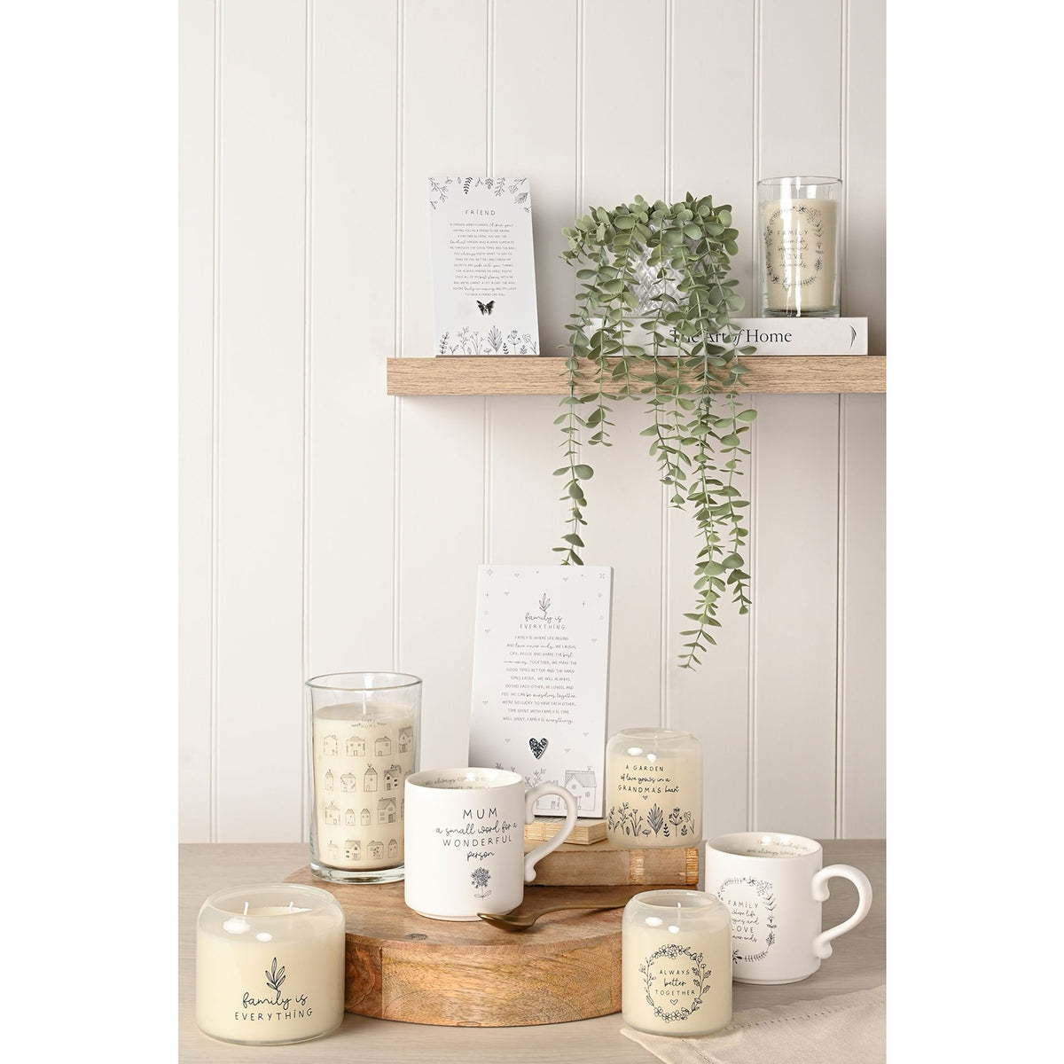 Moments Tall Candle 480g - Family