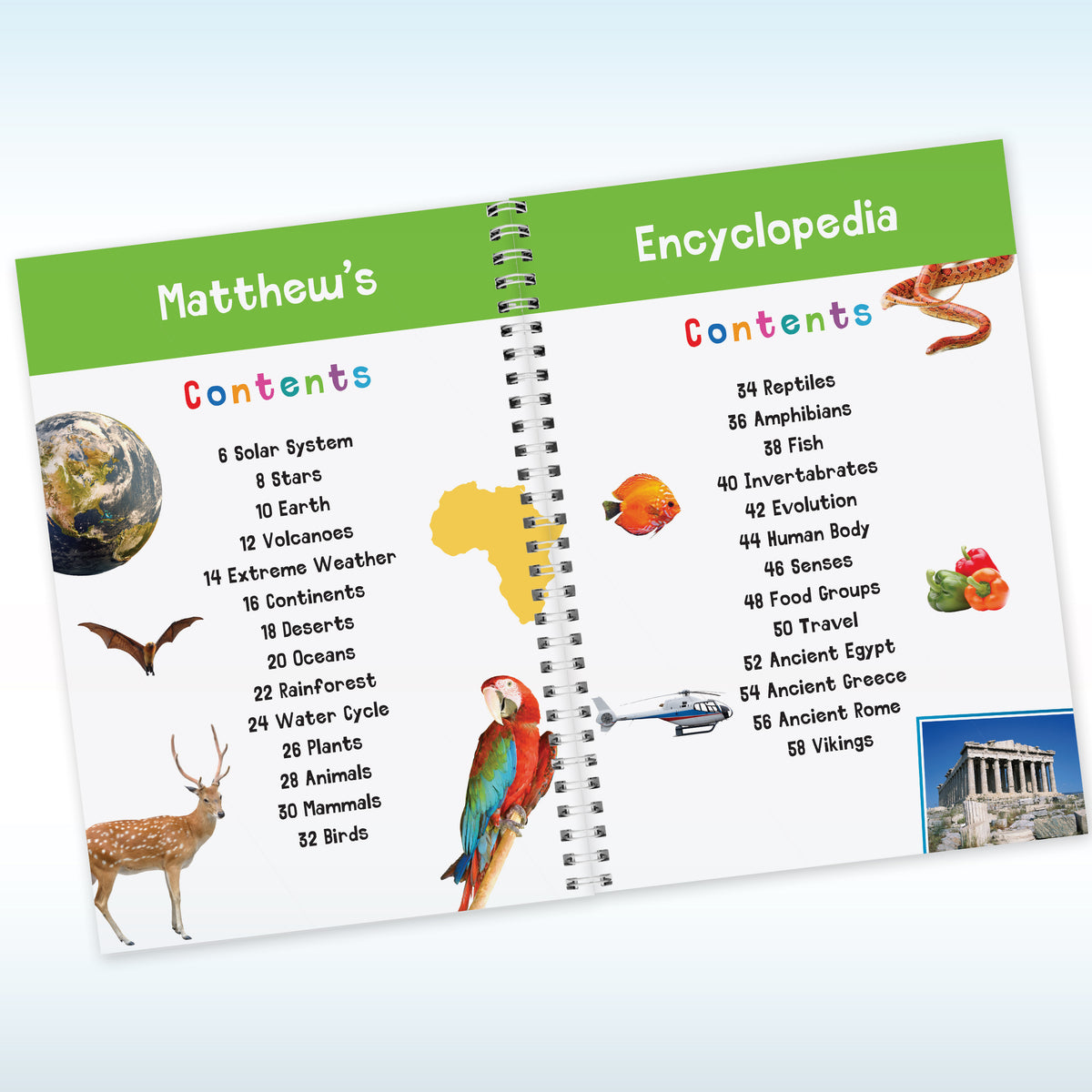 Personalised Children's Encyclopedia