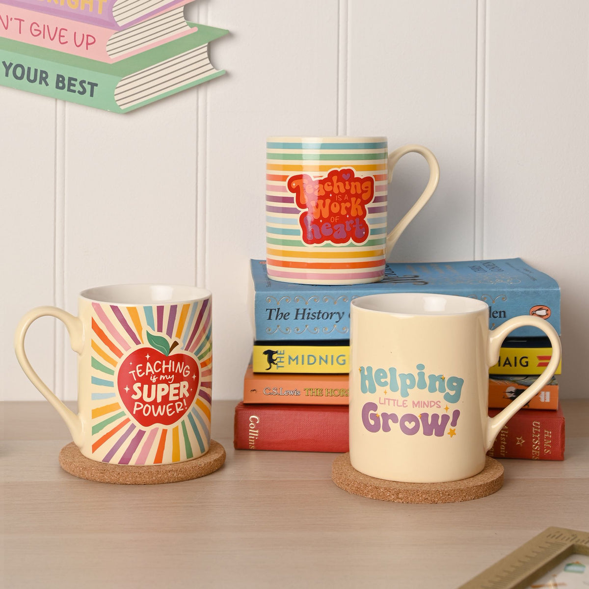 School Years Mug - Helping Little Minds Grow