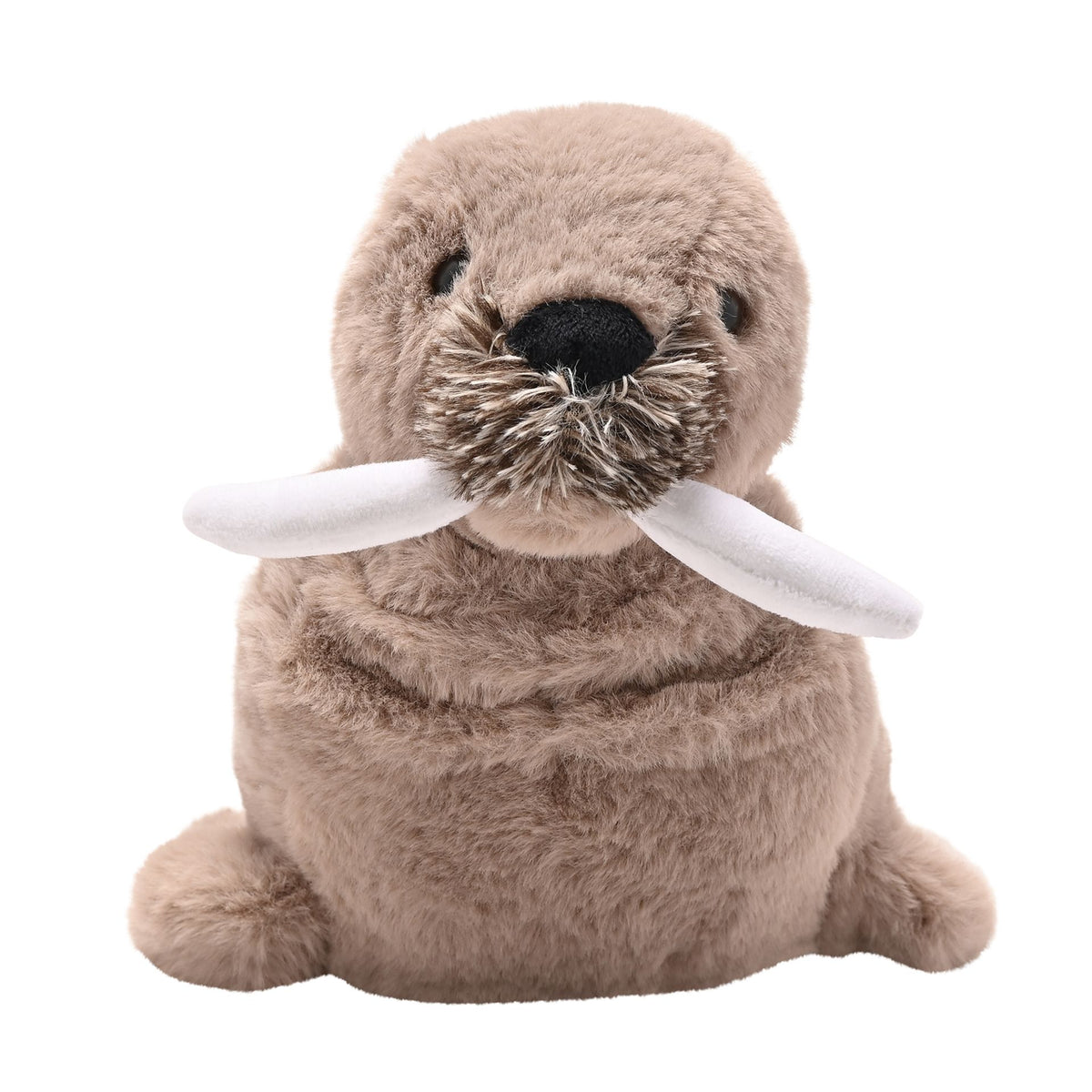 Walter The Plush Brown Walrus Glow In The Dark Teeth 30 cm