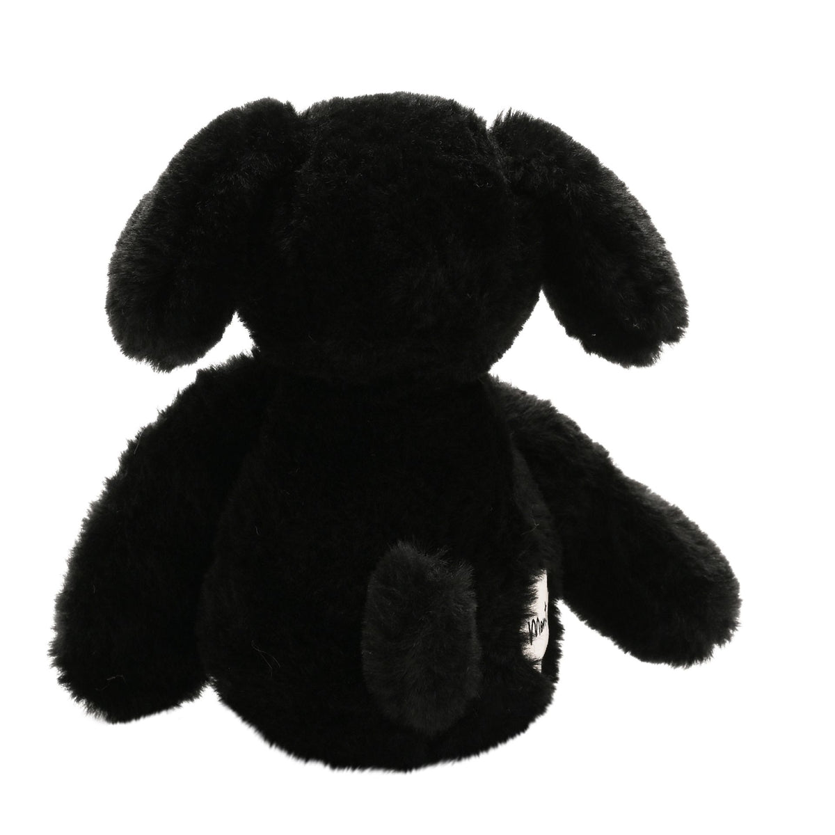 Monty The Plush Long Leg Black Puppy 30cm