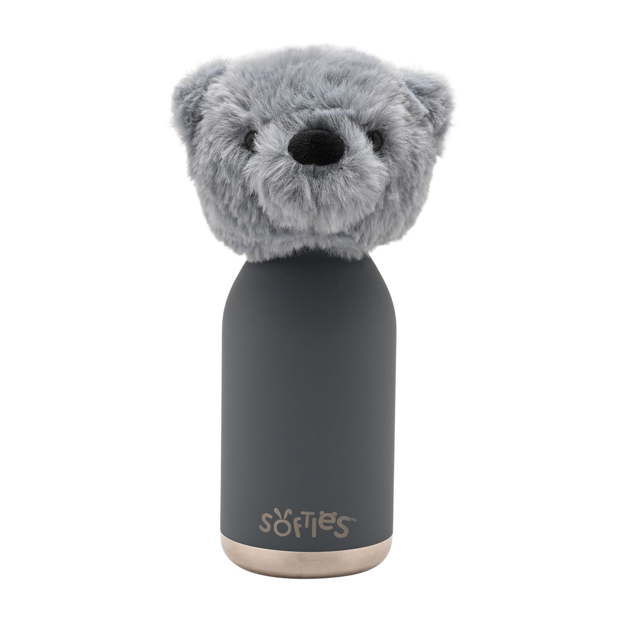 Pip The Plush Teddy Petrol Blue Stainless Steel Water Bottle 23cm / 450ml