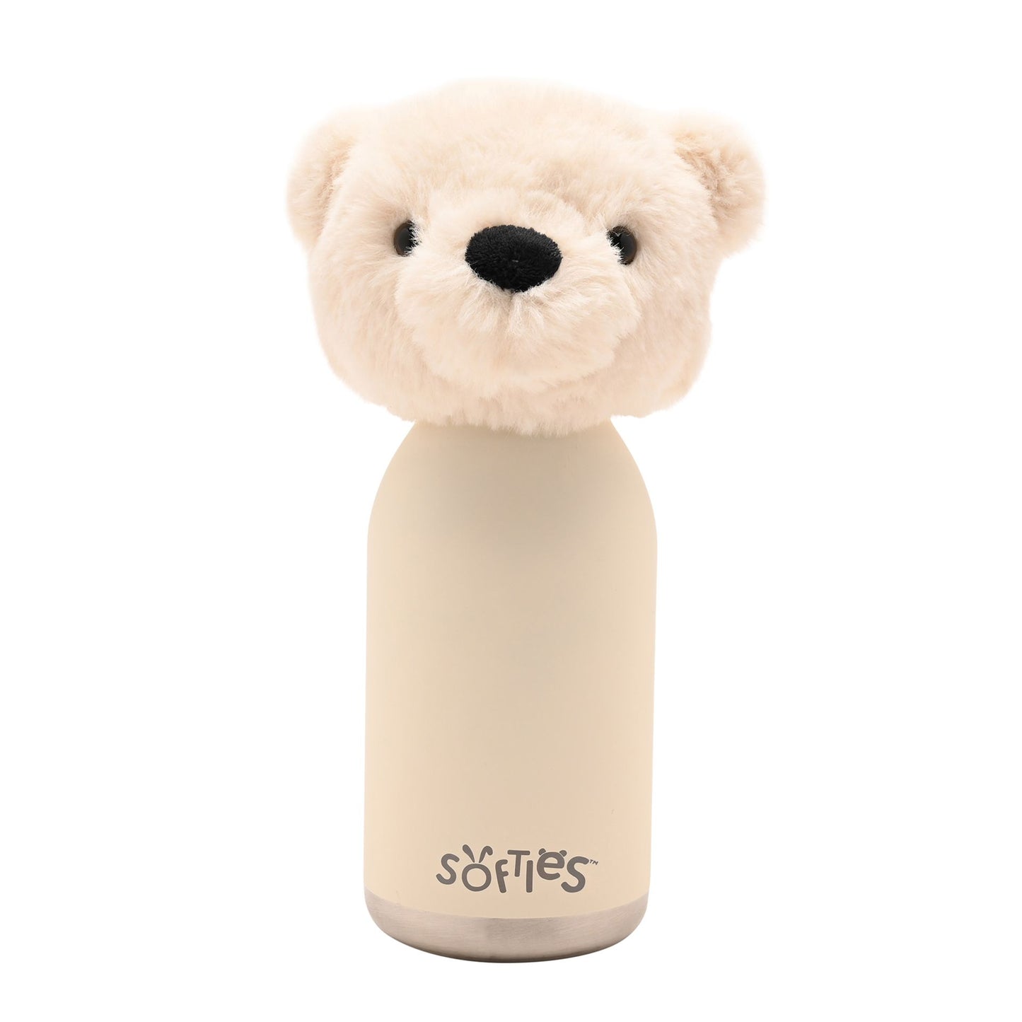 Lola The Plush Teddy White Stainless Steel Water Bottle 23cm / 450ml
