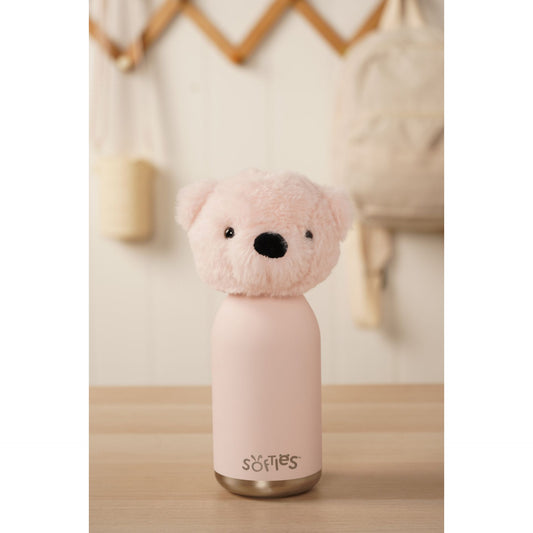Willow The Plush Teddy Pink Stainless Steel Water Bottle 23cm / 450ml