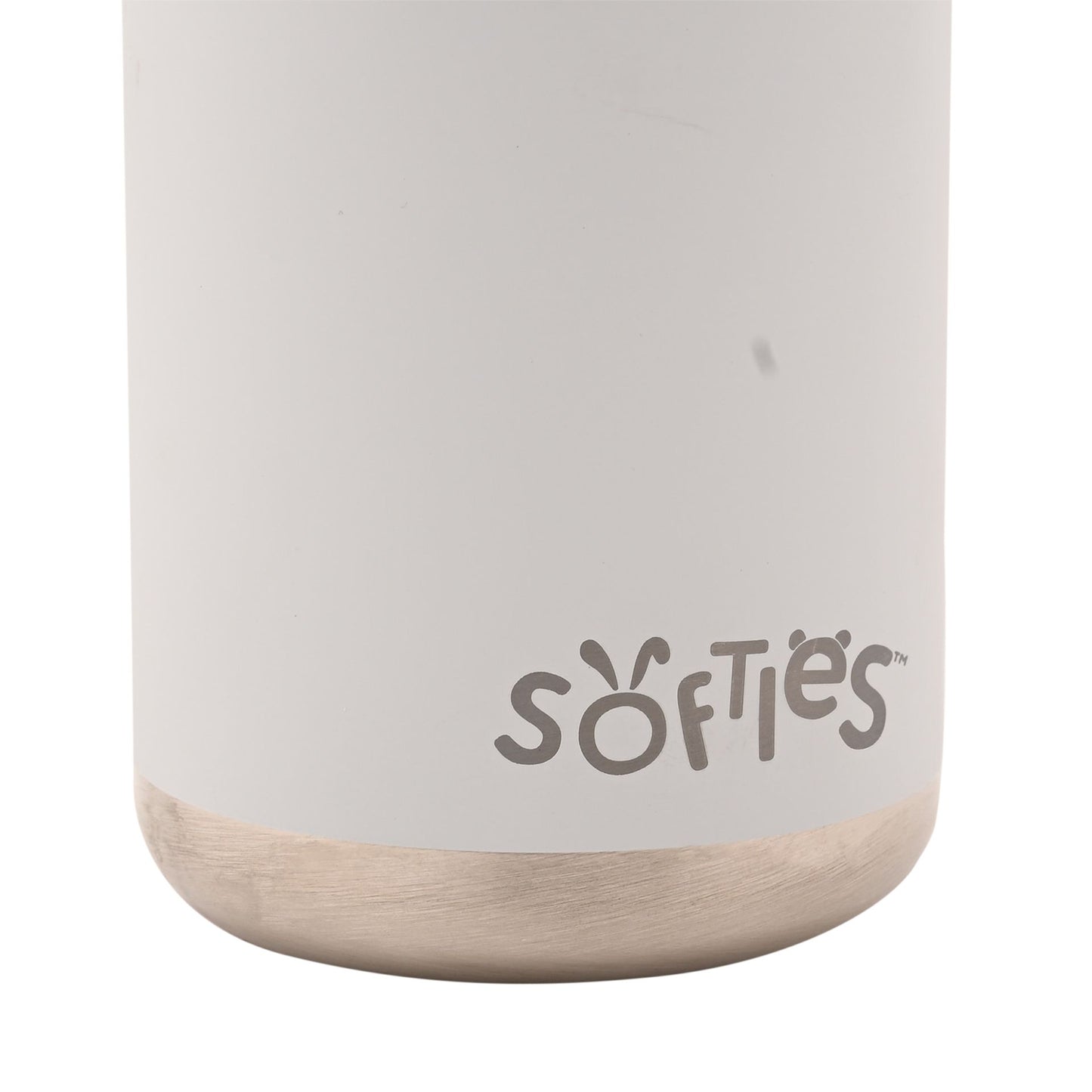Theo The Plush Bunny Grey Stainless Steel Water Bottle 23cm / 450ml