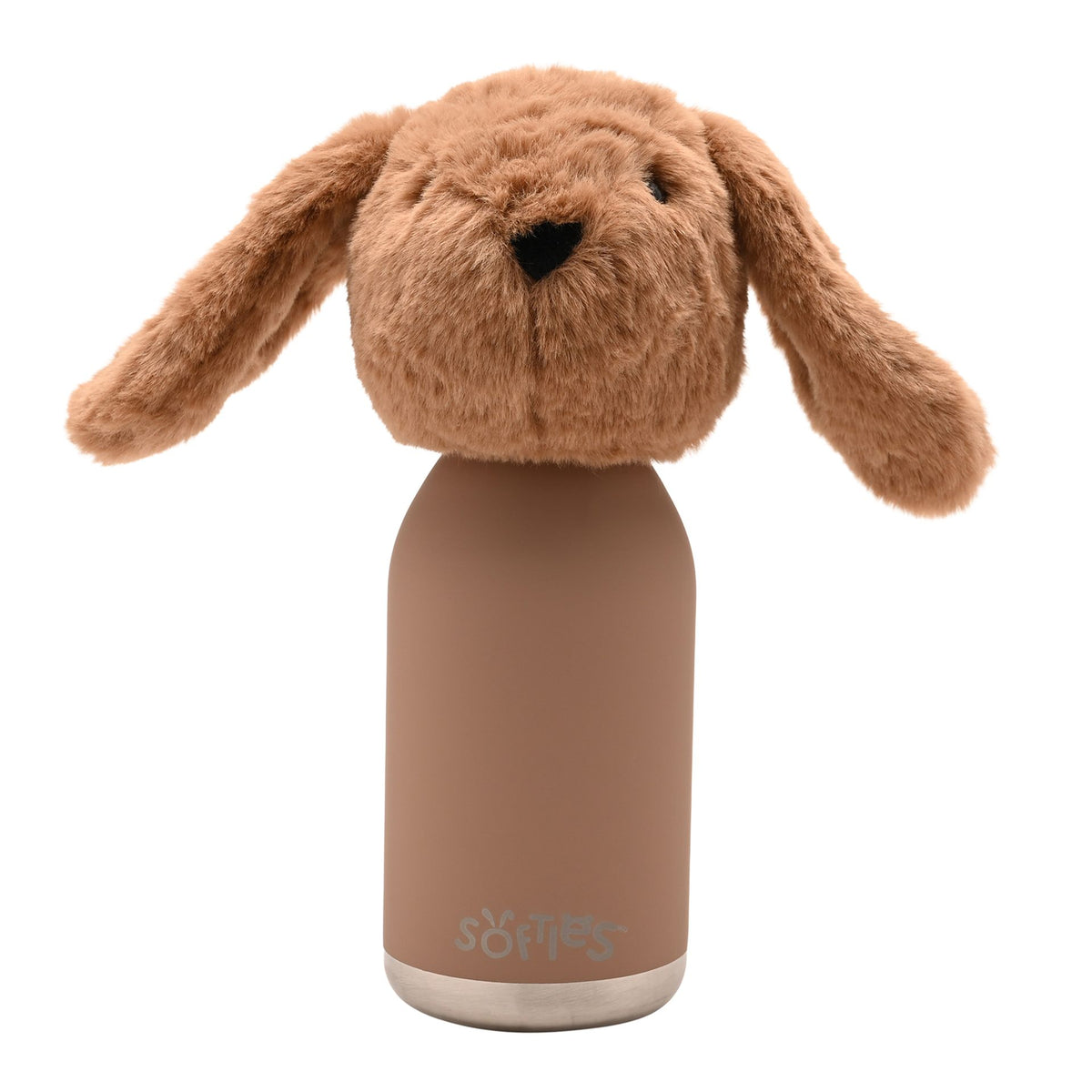 Cookie The Plush Bunny Dark Brown Stainless Steel Water Bottle 23cm / 450ml