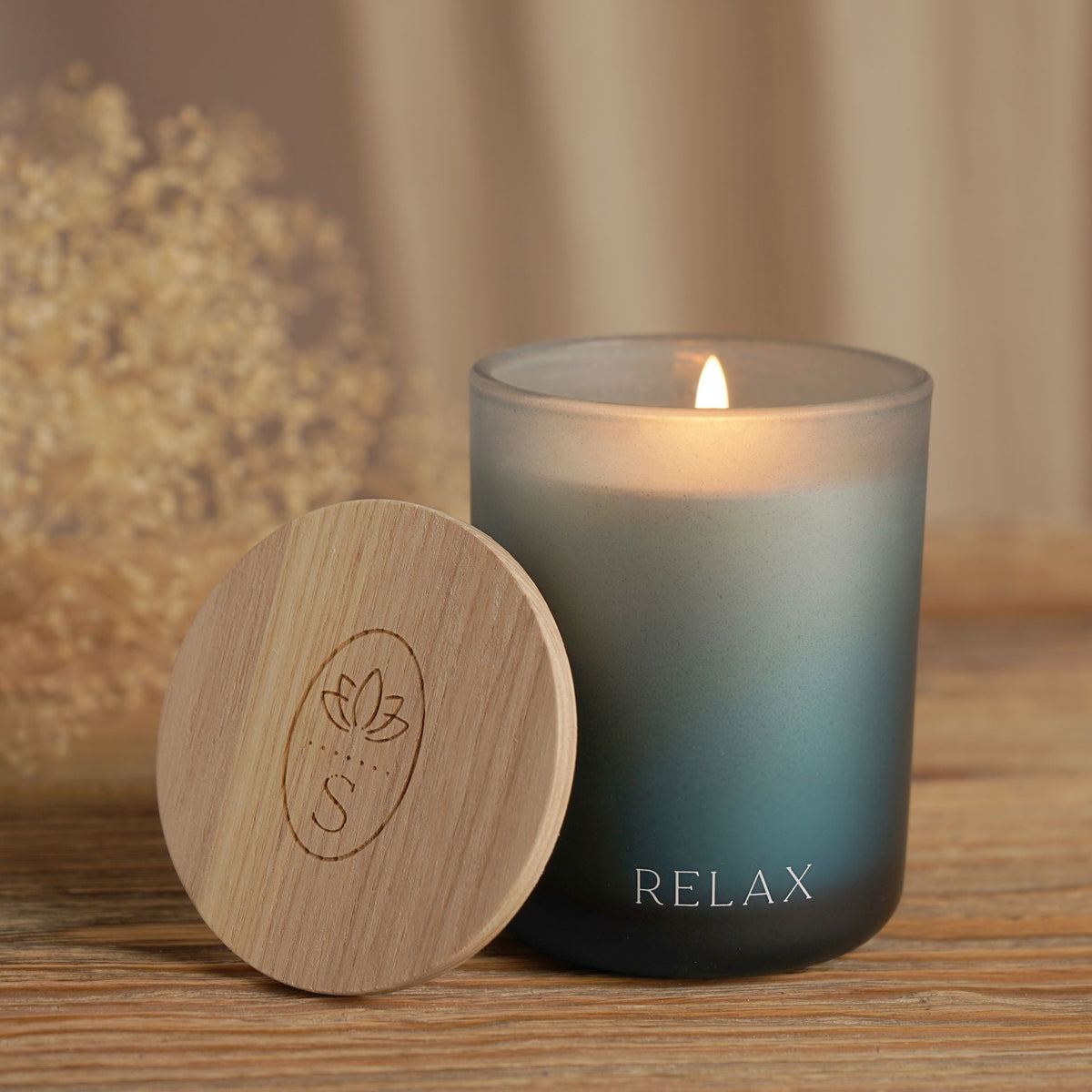 Serenity Relax Candle 120g Petitgrain, Rose & Sandalwood