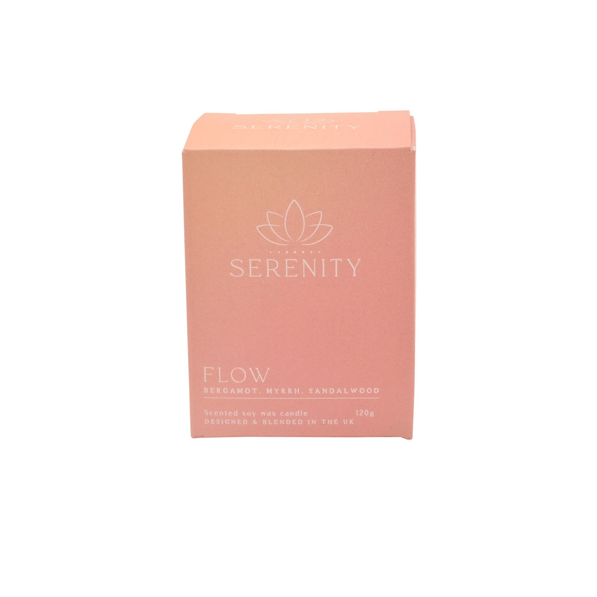 Serenity Flow Candle 120g Bergamot, Myrrh & Sandalwood
