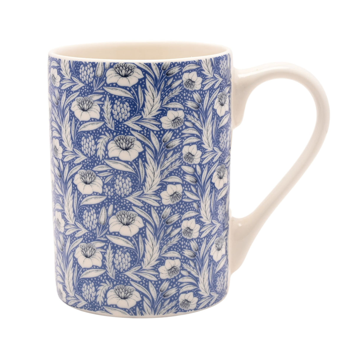 Sophia Lane 10oz Bone China Mug - Blue Floral