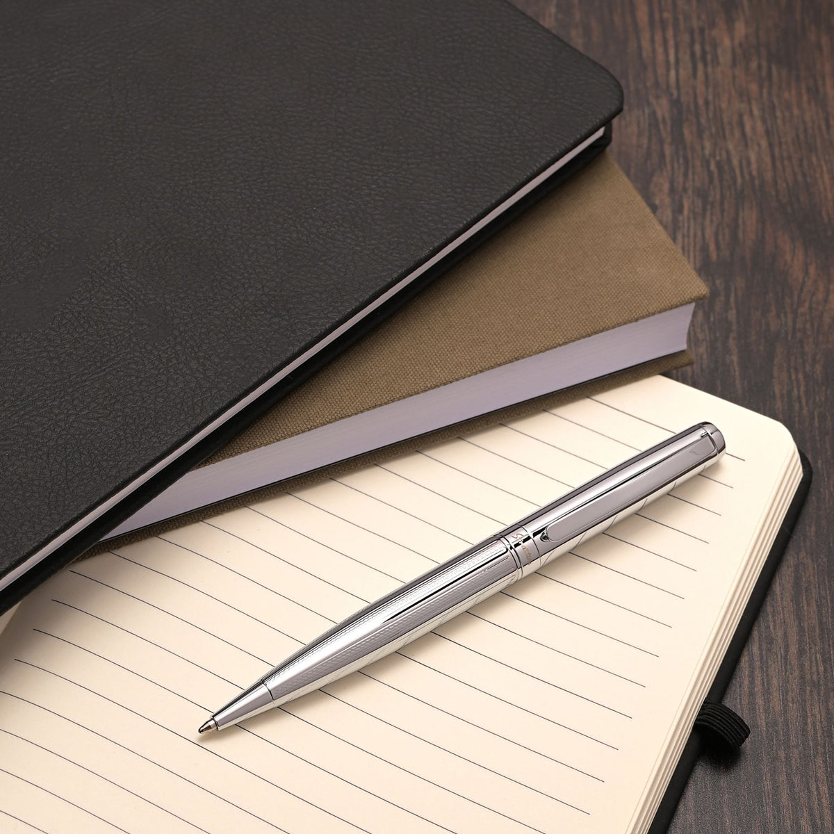 Stratton Ballpoint Pen - Silver