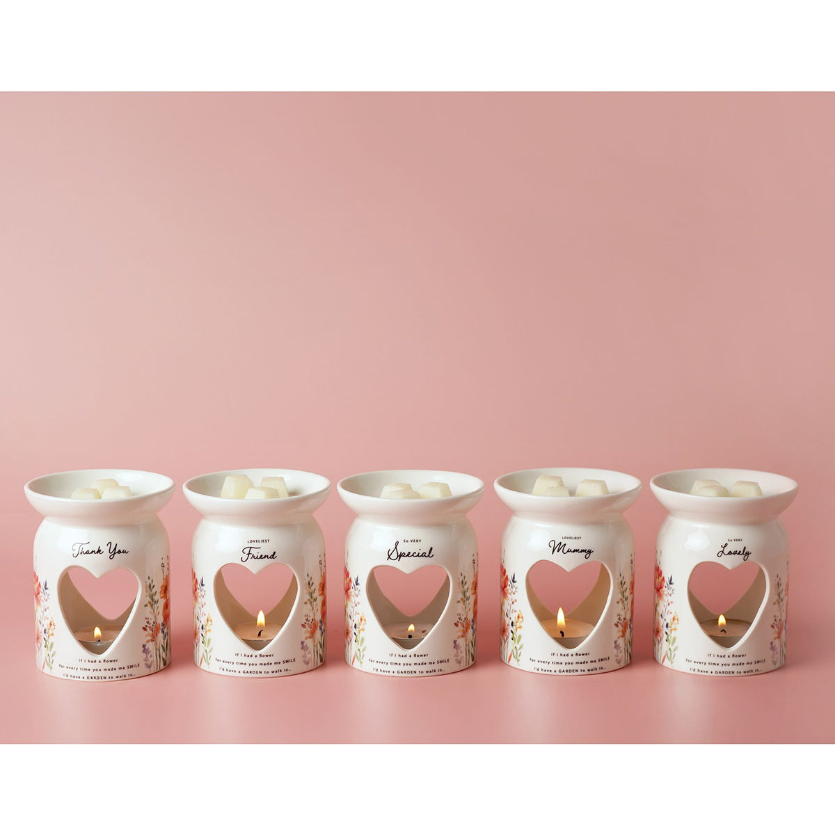 The Cottage Garden Wax Melt Burner - Thank You