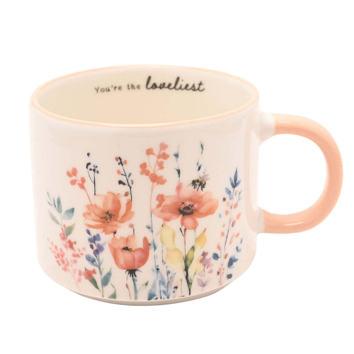 The Cottage Garden Peach Mug - Friend