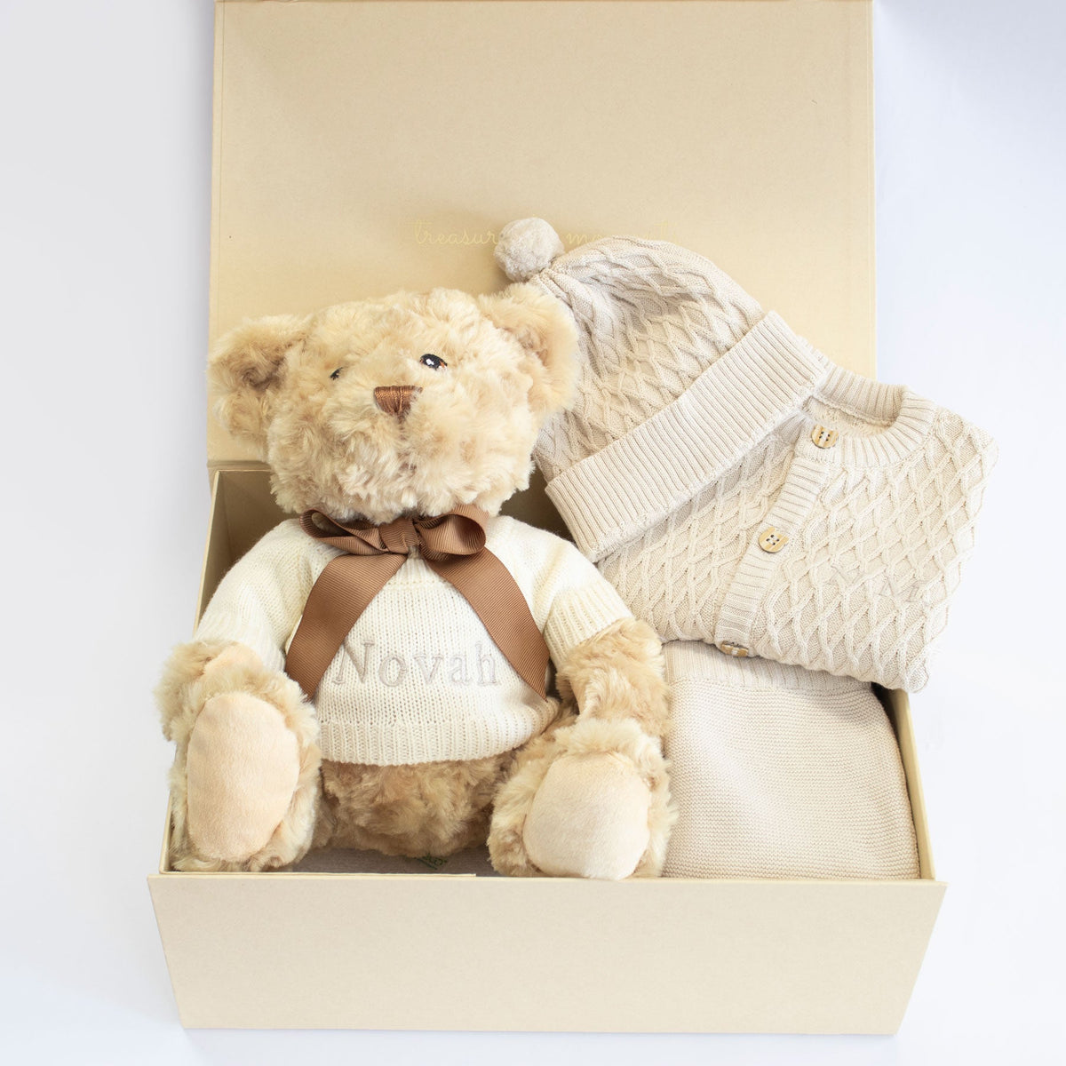 MY FIRST OUTFIT AND TEDDY