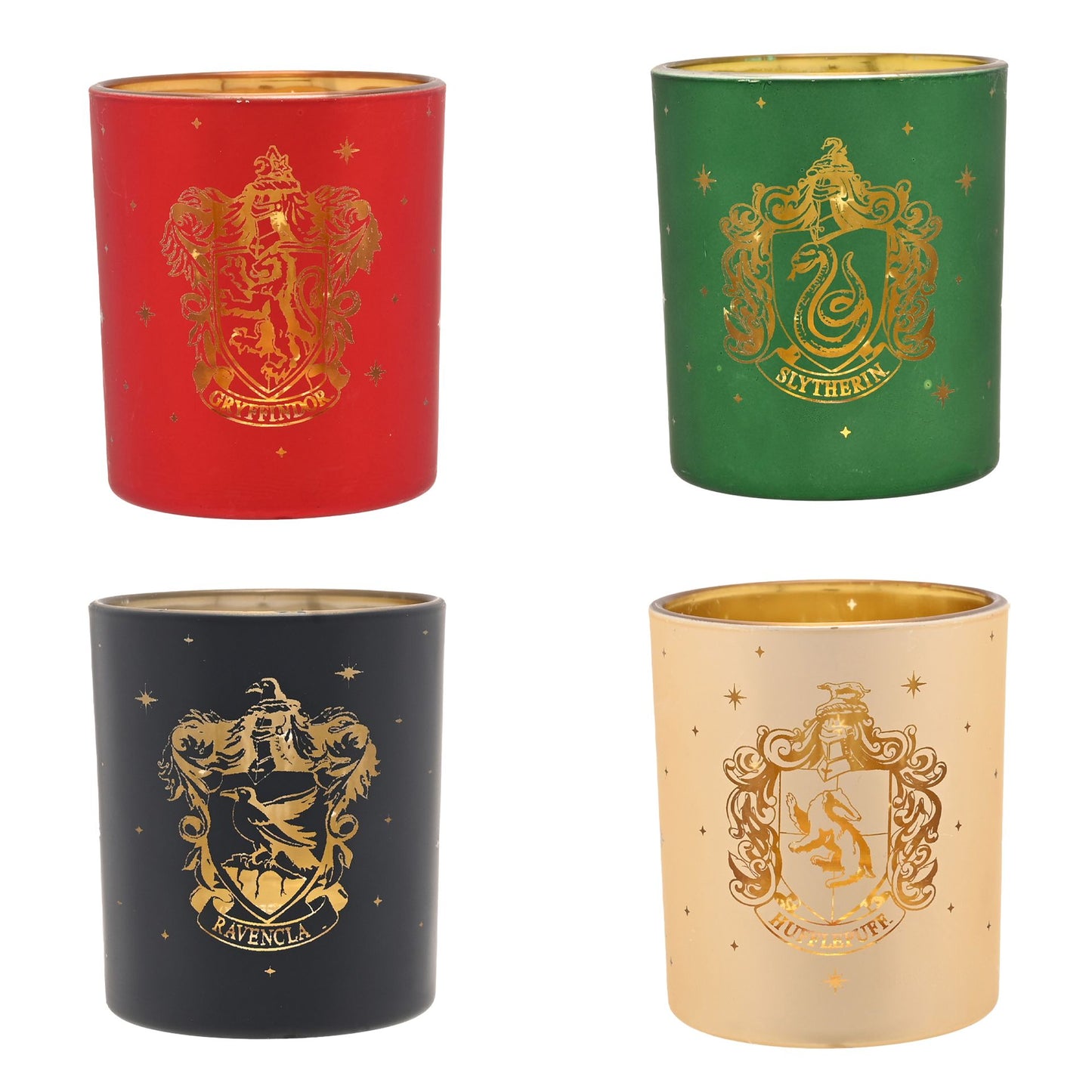 Set of 4 Harry Potter Alumni Tealight Holders - Houses