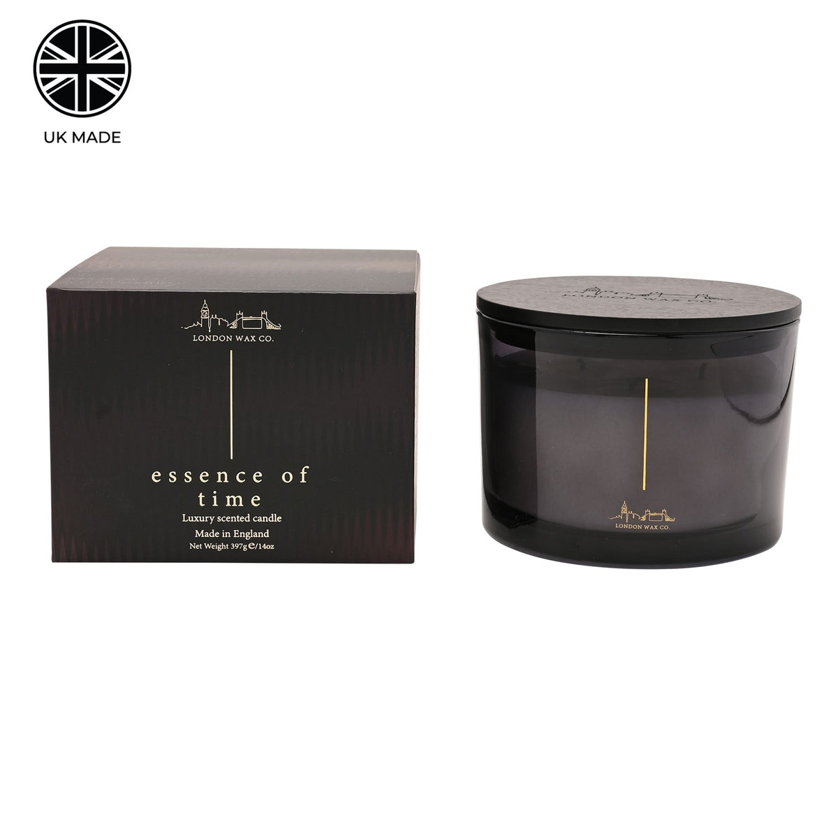 The London Wax Company Essence Of Time 3 Wick Candle 397g