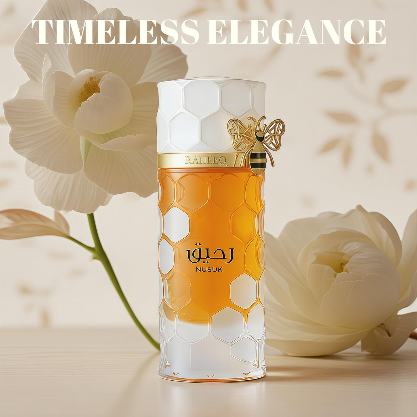 A CENTER Raheeq Women’s Perfume 3.4 oz EDP – Honey, Lemon, Coconut & Vanilla | Long-Lasting Luxury Scent