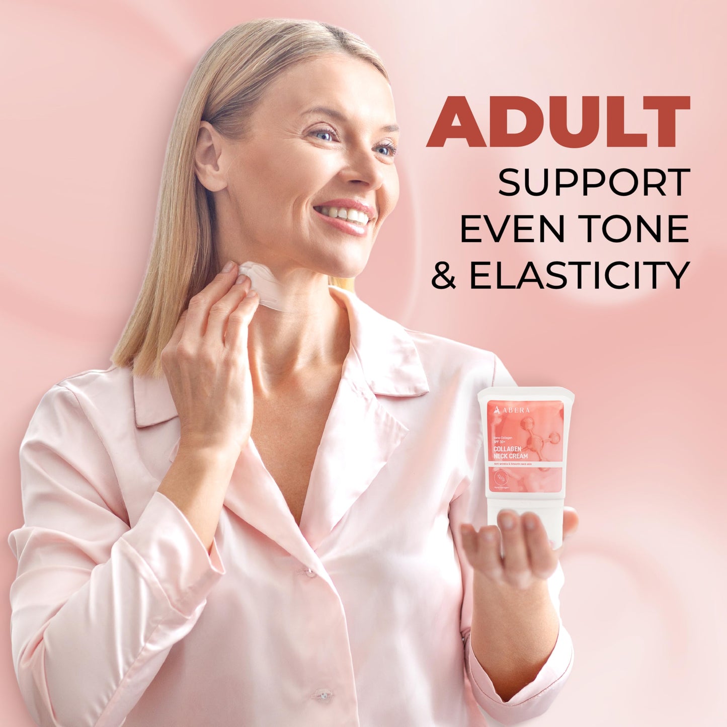 ABERA Collagen Neck Cream – Niacinamide, Even Tone, UV Protection